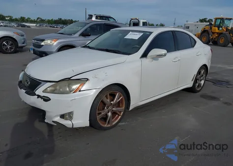 2010 Lexus Is 250 from USA, damaged, VIN JTHBF5C28A5121475